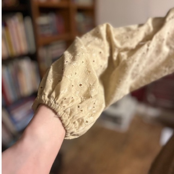 Vintage Gunne Sax Ditzy Floral Boho Prairie Dress (5) - Picture 3 of 7